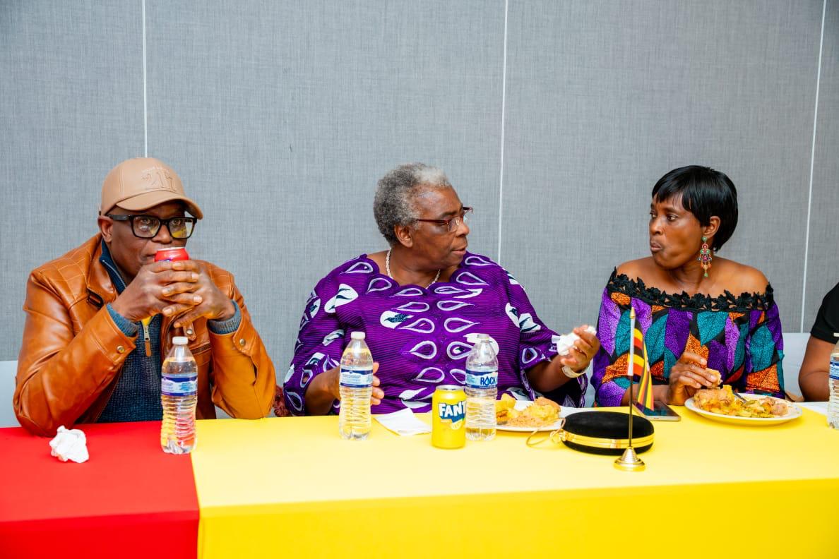 Community elders and leaders seated at a UCANI table